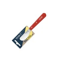 Нож для масла Opinel №117, деревянная рукоять, блистер, нержавеющая сталь, красный, 003131