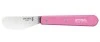 Нож для масла Opinel №117, деревянная рукоять, блистер, нержавеющая сталь, розовый, 002039
