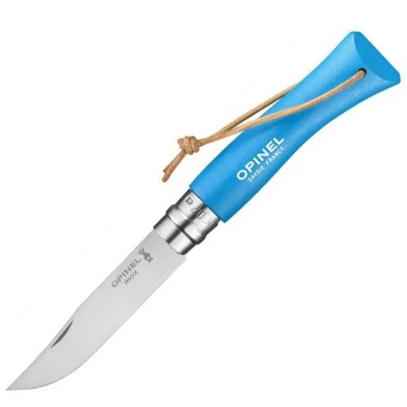 Нож Opinel №7 Trekking нержавеющая сталь, голубой, 002206