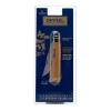 Нож Opinel №10, нержавеющая сталь, рукоять из бука, блистер, 001255