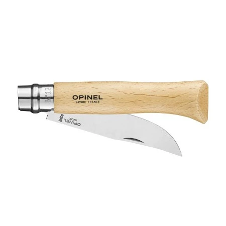 Нож Opinel №12, нержавеющая сталь, рукоять из бука, 001084