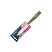 Нож столовый Opinel №112, деревянная рукоять, блистер, нержавеющая сталь, темно-зеленый   003118