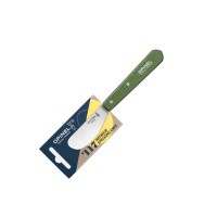 Нож для масла Opinel №117, деревянная рукоять, блистер, нержавеющая сталь, темно-зеленый, 003134