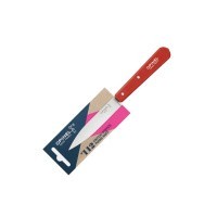 Нож столовый Opinel №112, деревянная рукоять, блистер, нержавеющая сталь, красный 003115