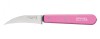 Нож столовый Opinel №114, деревянная рукоять, блистер, нержавеющая сталь, розовый 002037