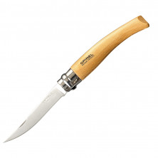 Нож филейный Opinel №8, нержавеющая сталь, рукоять из дерева бука, 000516