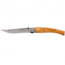 Нож филейный Opinel №8, нержавеющая сталь, рукоять оливковое дерево