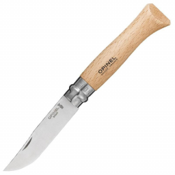 Нож Opinel №9, нержавеющая сталь, дубовая рукоять в картонной коробке 002424