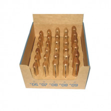 Набор Opinel P30 в картонной коробке, 30 ножей, 5 размеров, из нержав стали, 001159