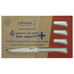 Набор столовых ножей Opinel, полимерная ручка, нерж, сталь, кор. 001904