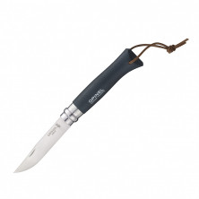Нож Opinel №8 Trekking, нержавеющая сталь, черный, 002211