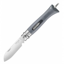 Нож Opinel №09 DIY, нержавеющая сталь, сменные биты, серый, 001792
