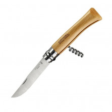 Нож Opinel №10  Corkscrew, блистер, 002144