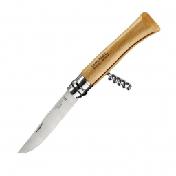 Нож Opinel №10  Corkscrew, блистер