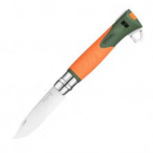 Нож Opinel №12 Explore, оранжевый, блистер, 002143