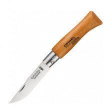 Нож Opinel №4, углеродистая сталь, рукоять из дерева бука, 111040