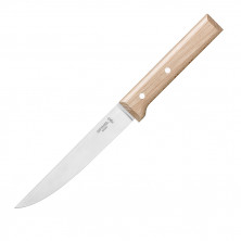 Нож столовый Opinel №120, деревянная рукоять, нержавеющая сталь, 001820