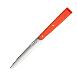 Нож столовый Opinel №125, нержавеющая сталь, красный 001585