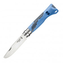 Нож Opinel №7  Outd Junior, синий, блистер, 002140