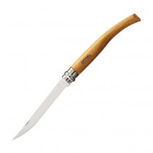Нож филейный Opinel №10,  нержавеющая сталь, рукоять из дерева бука, 000517