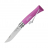 Нож Opinel №7 Trekking, нержавеющая сталь, кожаный темляк, розовый