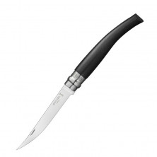 Нож филейный Opinel №10, нержавеющая сталь, рукоять эбеновое дерево, картонная коробка, 001708
