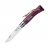 Нож Opinel №7 Trekking, нержавеющая сталь, кожаный темляк, фиолетовый